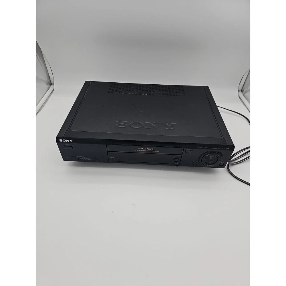 Sony SLV-775HF Hi-Fi Stereo Video Cassette Recorder VCR Plus+ Tested No Remote